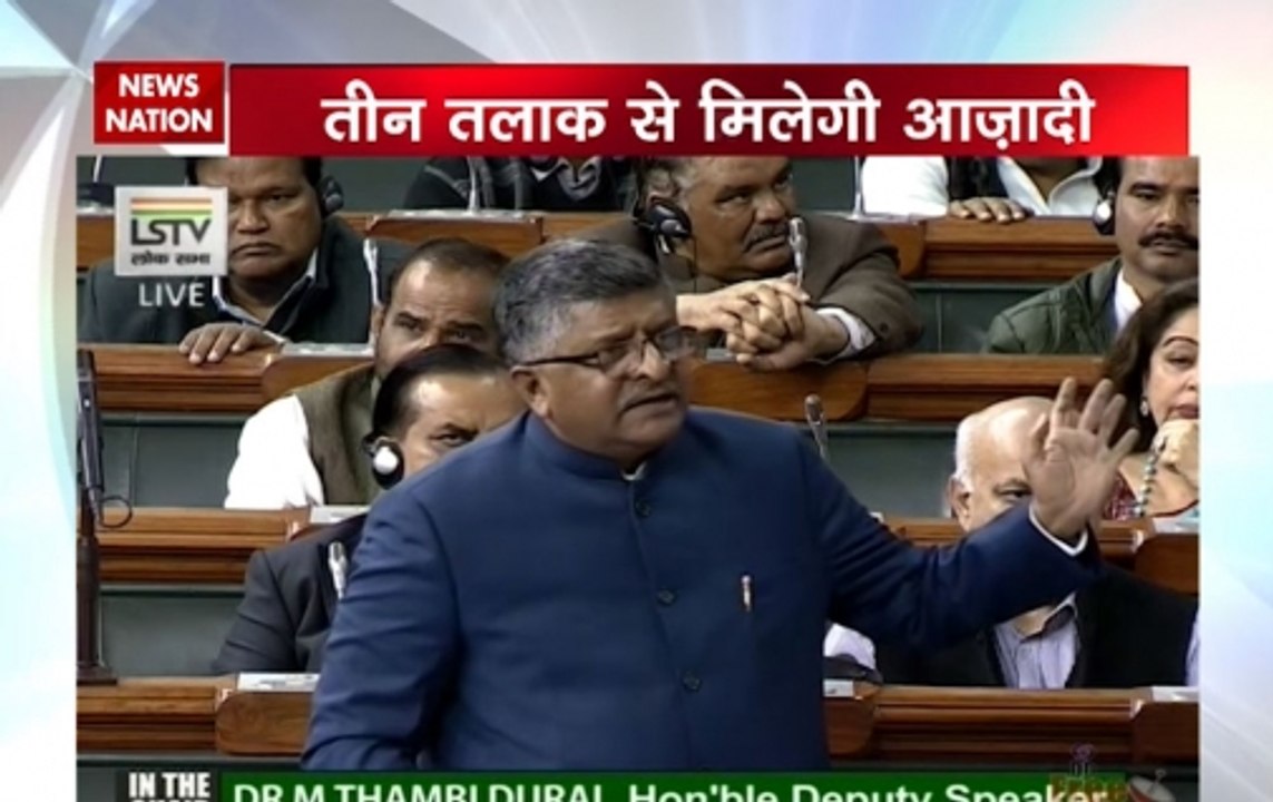 Bill to prohibit instant triple talaq introduced in LS