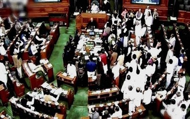 Download Video: Parliament proceedings: Lok Sabha adjouned as Congress demands Modi's apology for his remark on Manmohan Singh