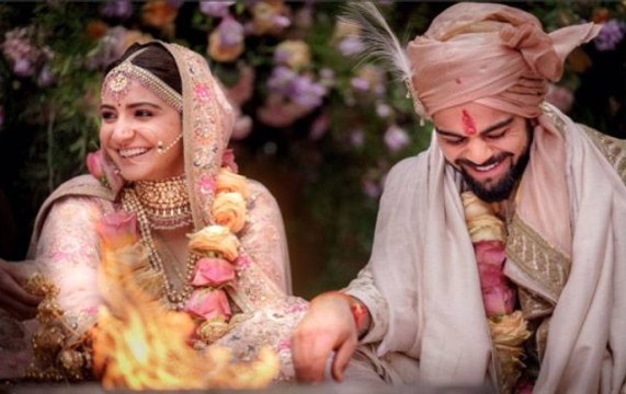 #Virushka Reception: Virat Kohli-Anushka Sharma look picture perfect together