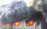 Maharashtra: Massive fire broke out at a plastic godown in Pune