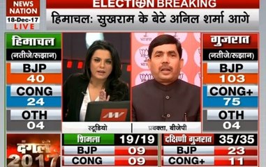 下载视频: Gujarat elections 2017: BJP leads in 103 seats, Congress ahead in 75 seats