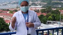 Proteger cuerpo y mente para tratar casos graves de covid-19 en El Salvador