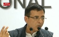 Congress spokesperson Randeep Surjewala addressed a press conference after gujrat  assembly election results