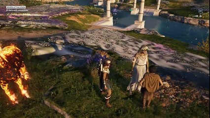 Assassin’s Creed® Odyssey Atlantis, Gameplay 12, Poniendo una bomba en el Palacio de los Colosos