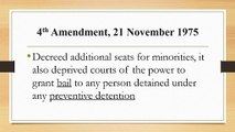 Amendments in the constitution of Pakistan