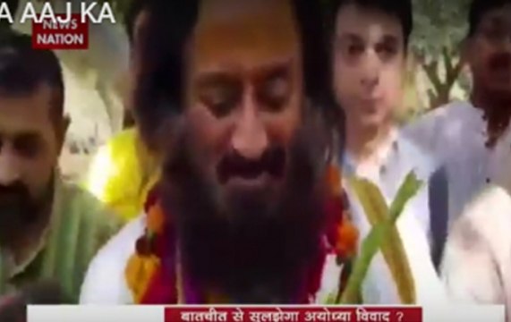 Sri Sri Ravi Shankar offers to mediate in Ayodhya's Ram temple- Babri mosque issue