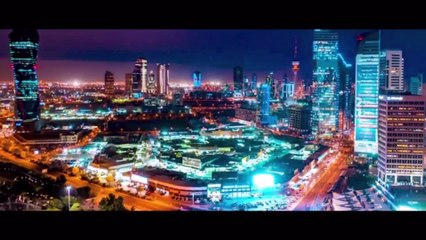 Kuwait Night City | Drone Street View