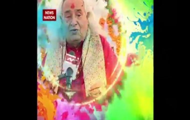 Holi celebrations with Chhannulal Mishra