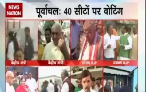 UP polls, 7th phase: VIP candidates, senior leaders cast vote in last phase of assembly elections