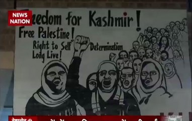 Question Hour: After Ramjas College strife, ‘Freedom for Kashmir’ poster emerges in JNU