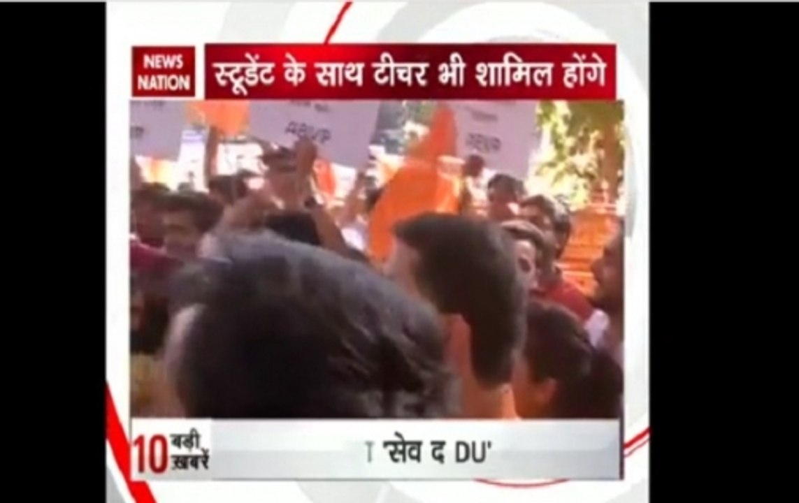 ABVP supporters to carry out DU protest march