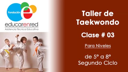 Taller de Taekwondo (Segundo Ciclo)
