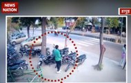 Caught on camera: Thief steals bike in Uttar Pradesh's Hapur