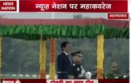 Japanese PM Shinzo Abe gets ceremonial welcome at Ahmedabad airport