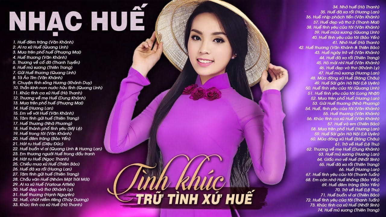 NHẠC HUẾ XƯA Hay Nhất - 199 Tình Khúc Trữ Tình Xứ Huế Ngọt Ngào Dễ Nghe Dễ Nghiện