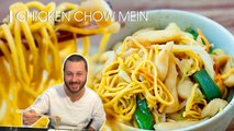 RECIPE TO MAKE SPECIAL CHINESE DISH CHICKEN CHOW MEIN NOODLE