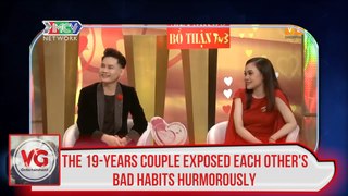 THE 19-YEARS COUPLE EXPOSED EACH OTHER'S BAD HABITS HUMOROUSLY