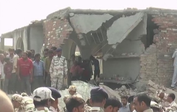 Kanpur: 2 dead, 3 injured after an explosion in an illegal firecracker factory