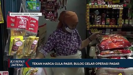 Tekan Tingginya Harga Gula Pasir, Bulog Gelar Operasi Pasar
