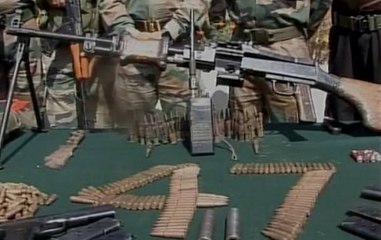 J&K: Security forces recover China-made munitions from Hizbul Mujahideen hideout