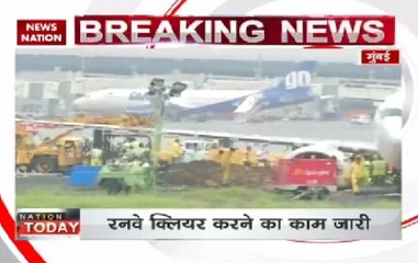 Mumbai Airport: SpiceJet flight gets stuck in runway mud