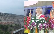 Prime Minister Narendra Modi inaugurates Sardar Sarovar Narmada Dam