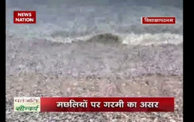 Zero Hour: Due to severe heat in Visakhapatnam, all fishes march towards beach
