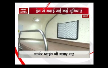 Watch: Indian railways rolls-out new racks of Humsafar Trains on tracks