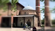 Hacı Bayram Veli Türbesi önünde motosikletle drift yapanlara ceza