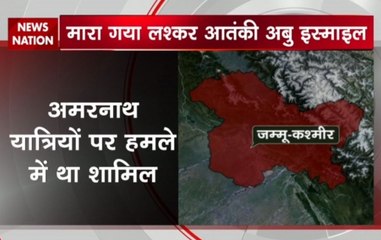 Top Lashkar terrorist Abu Ismail, aide killed in encounter in Kashmir’s Nowgam