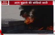 Telangana: Massive fire broke out at plastic factory in Ranga Reddy