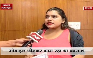 Delhi: Brave girl fights off snatchers, catches and hands them to Police in Shahdara