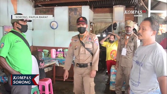 Satpol PP Tertibkan Warung Makan Pinggir Jalan