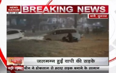 Gujarat: Heavy rainfall lashes parts of the state
