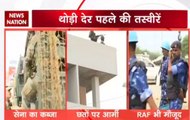 Haryana violence: Army and Police officials in action mode at Dera headquarters in Sirsa