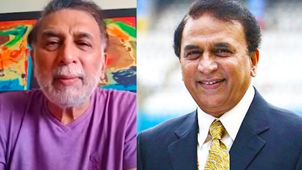 Sunil Gavaskar appear with a white beard in this lockdown.