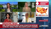 Coronavirus : Donald Trump a révélé cette nuit qu'il prenait de l'hydroxychloroquine à titre préventif contre le COVID-19 au mépris des recommandations des autorités sanitaires américaines