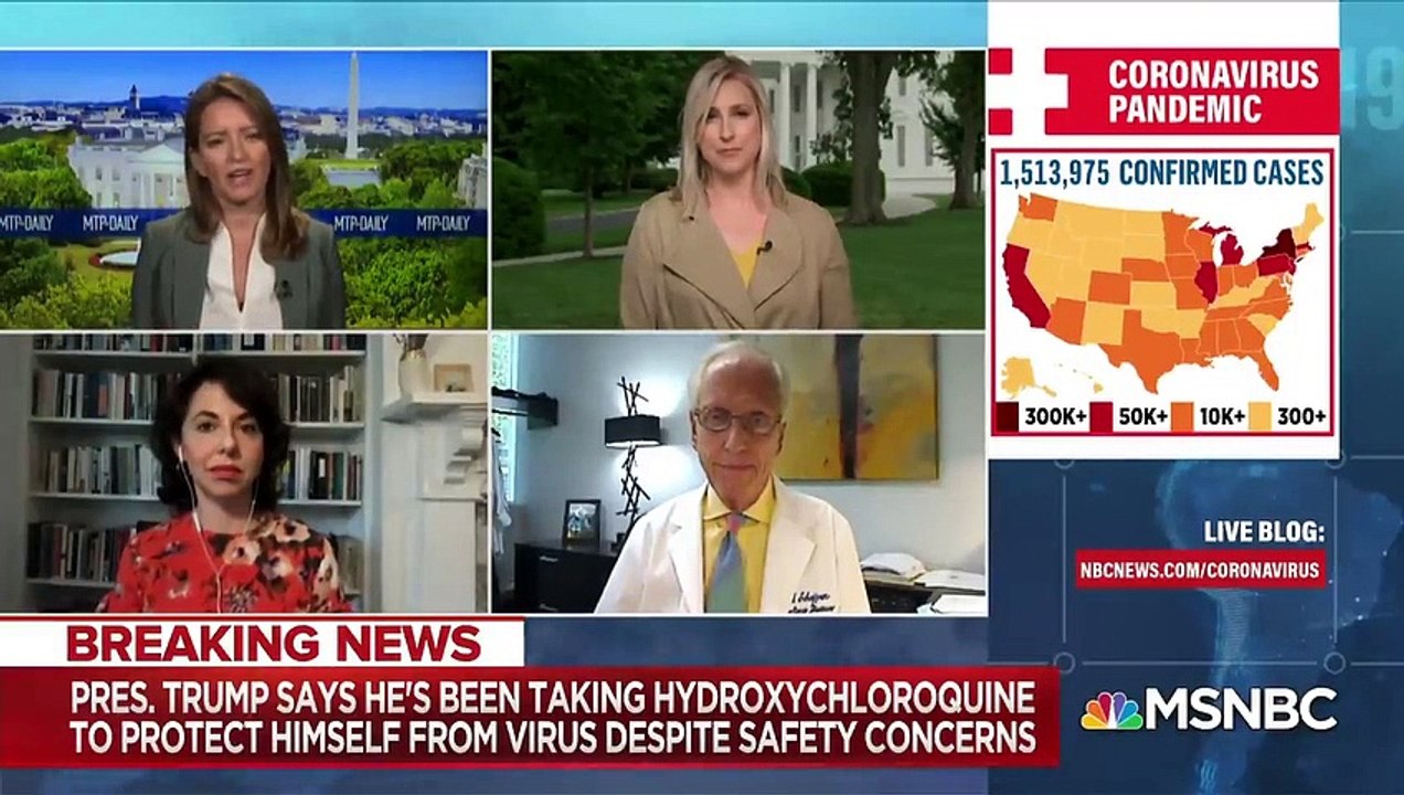 Coronavirus : Donald Trump a révélé cette nuit qu'il prenait de l'hydroxychloroquine à titre préventif contre le COVID-19 au mépris des recommandations des autorités sanitaires américaines