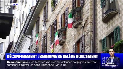 Bergame, ville la plus touchée au monde par le coronavirus, se relève doucement
