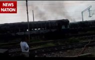 Ram Rahim Singh verdict: Train set on fire in Delhi's Anand Vihar railway station