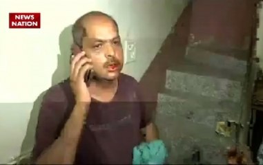 Media person injured during violent protest by Baba Ram Rahim Singh's followers