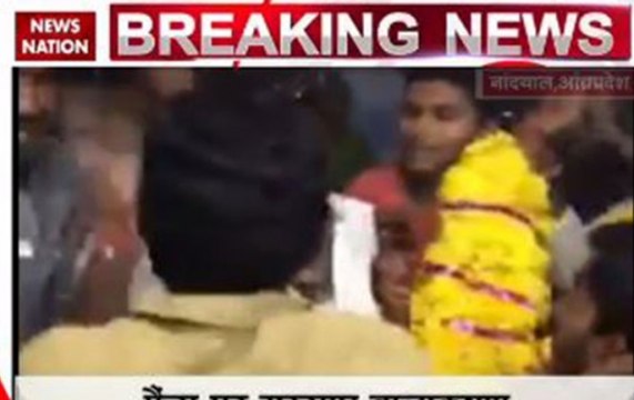 Tollywood Actor-Politician Nandmuri Balakrishna slaps his fan, gets caught on camera
