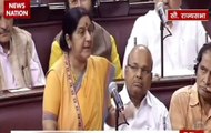 Question Hour: EAM Sushma Swaraj strong reply on India's foreign policy in Rajya Sabha