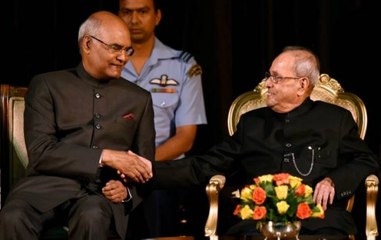 Video herunterladen: Ram Nath Kovind is India's 14th president