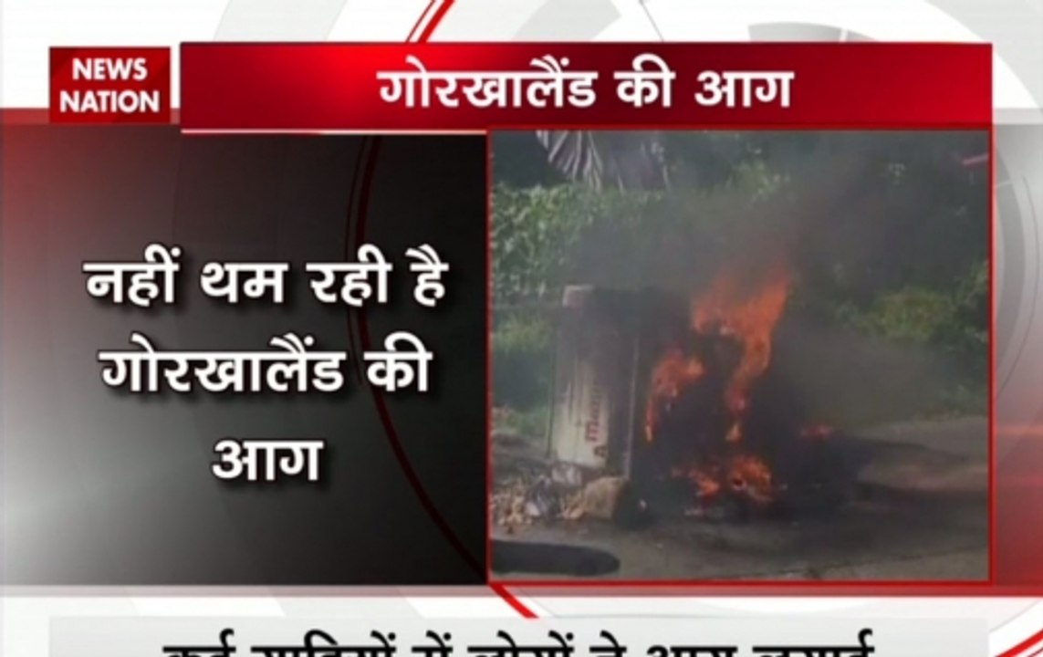 Gorkhaland Protest: Agitators fight pitched battle with cops in Darjeeling