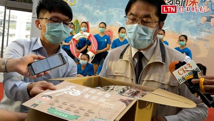 麵麵俱到！520前夕慰勞防疫英雄 小英訂百箱台南好麵