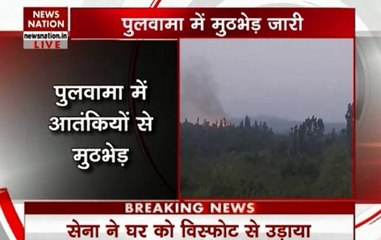 Pulwama CASO: Indian Army blows up house where terrorist was hiding