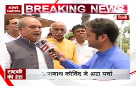 Ram Vilas Paswan is confident on NDA Presidential candidate's win in the Polls