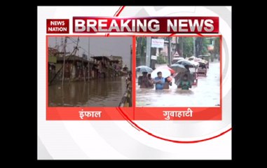 Alarming flood situations reach two regions of Northeast India