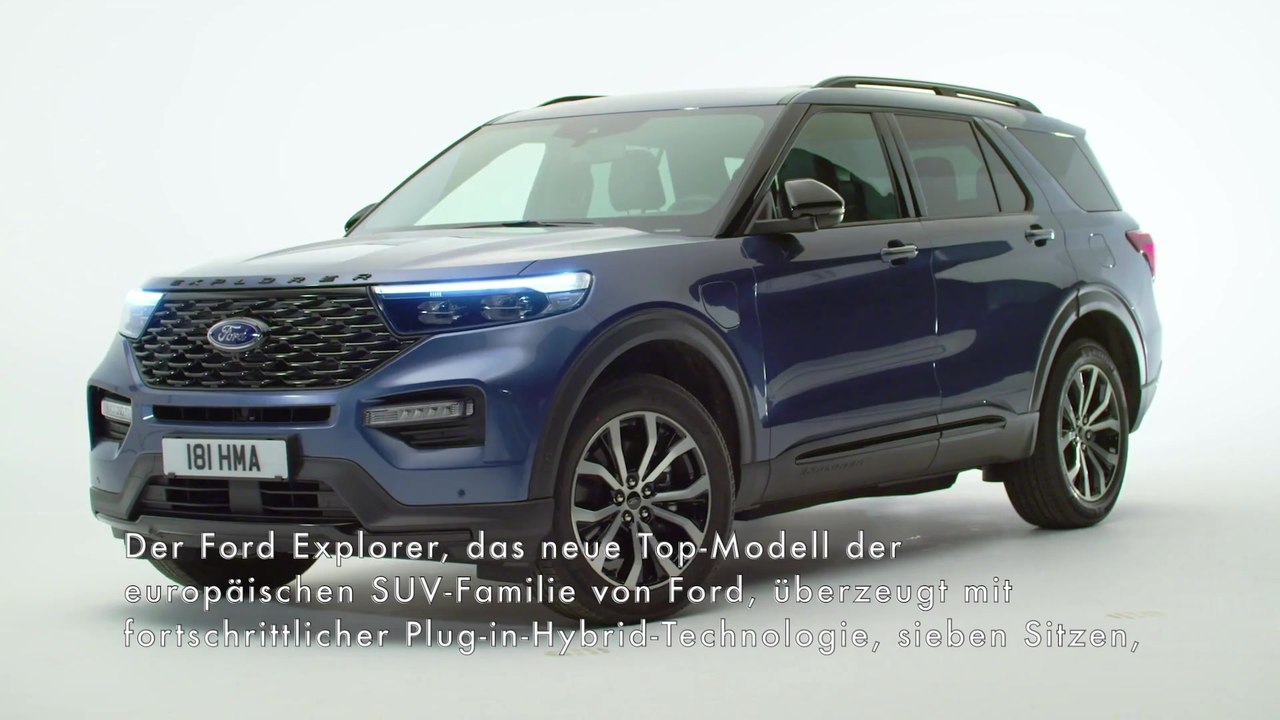Ford Explorer Plug-In-Hybrid - Ford Startet Mit Der Auslieferung Des SUV-Top-Modells In Europa